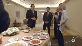 Lo que enseñó Susanna Griso: Rajoy dirige el país entre tortilla y chorizo