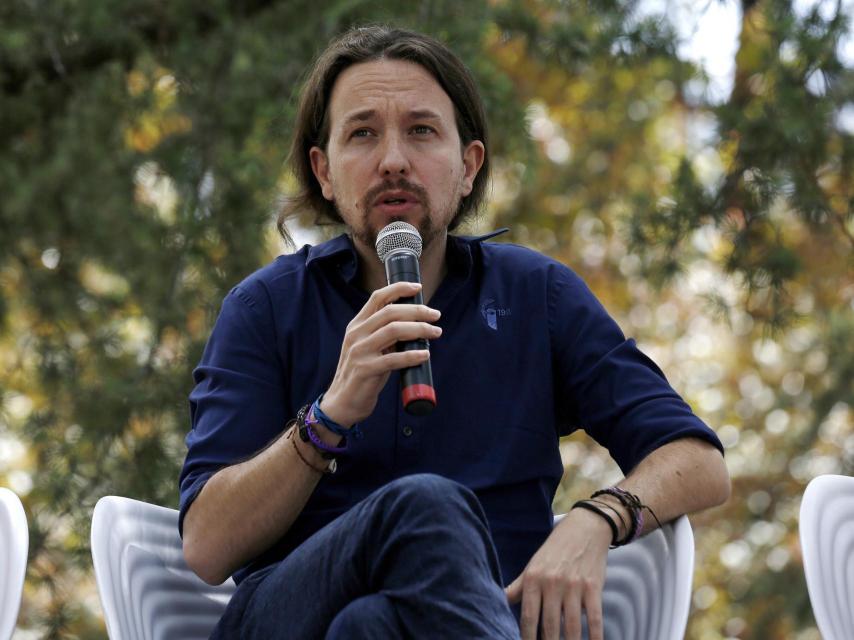 Pablo Iglesias durante la pasada campaña electoral.