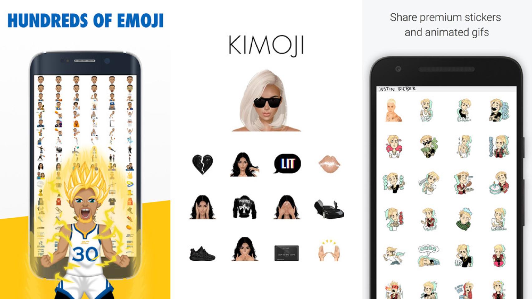 Emojis de famosos (y de pago): un nuevo filón