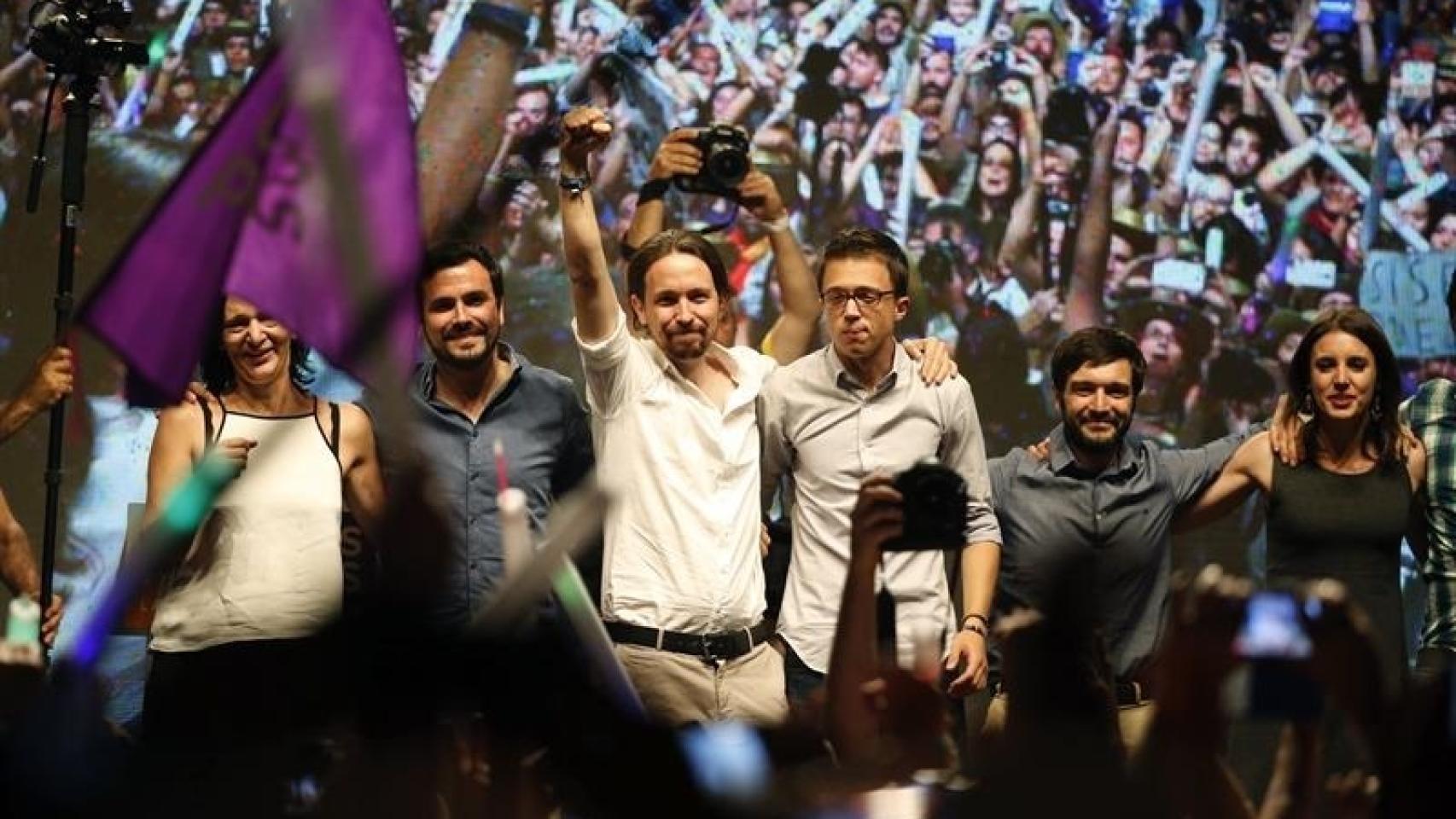 El líder de Unidos Podemos Pablo Iglesias/Kiko Huesca/EFE