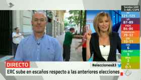 La pelea en directo durante el Especial Elecciones de Antena 3