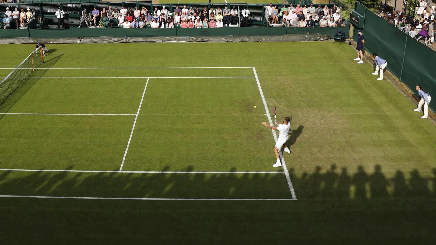 Pista de Wimbledon.
