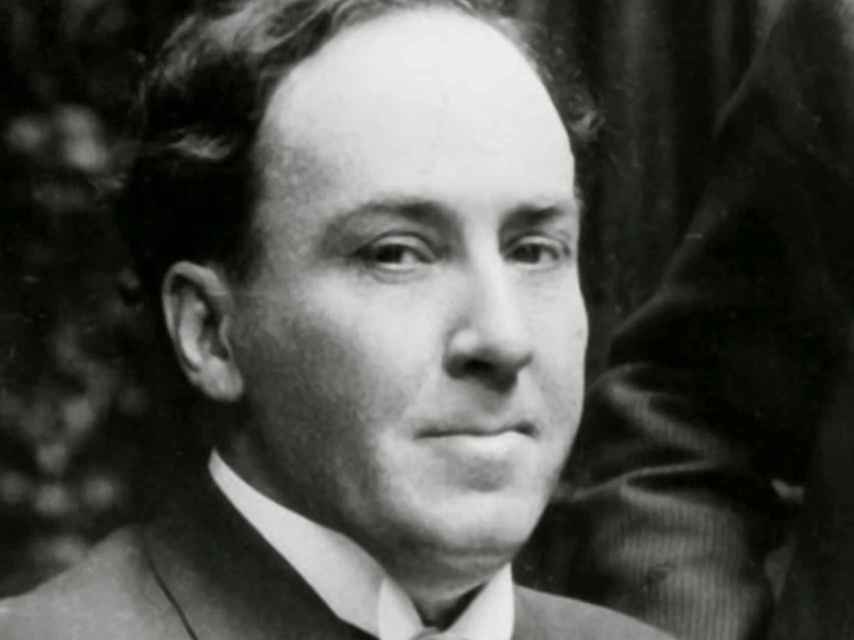 Antonio Machado, en sus años de juventud.