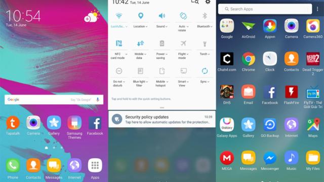 Prueba ya las aplicaciones de Grace UX, la que será la interfaz del Note 7 [APKs]