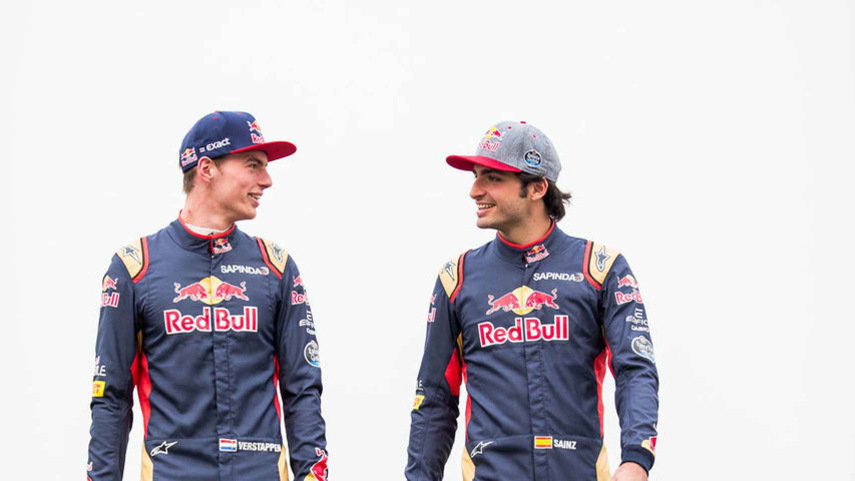 Carlos Sainz y Verstappen.