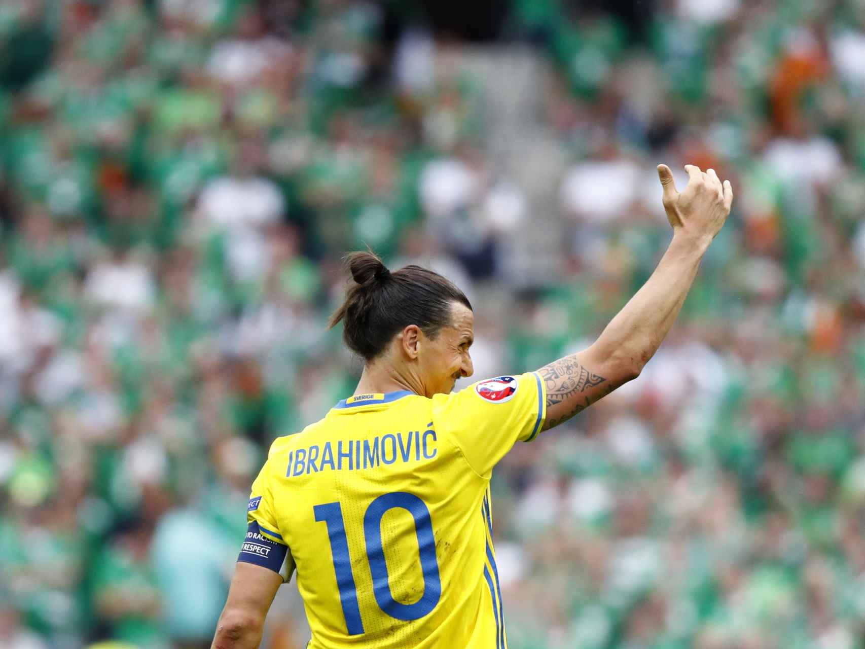 Ibrahimovic, en la Eurocopa.