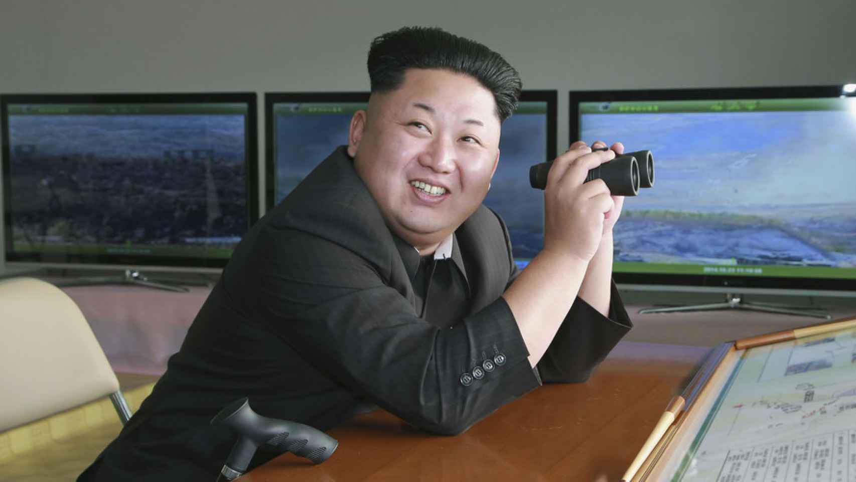Kim Jong-un durante un evento organizado por el régimen