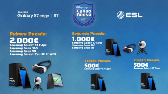 Gana premios Samsung Galaxy jugando al Clash Royale