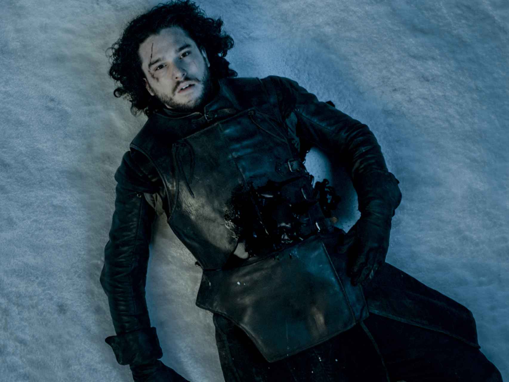 Jon Snow, uno de los personajes protagonistas de Juego de Tronos.