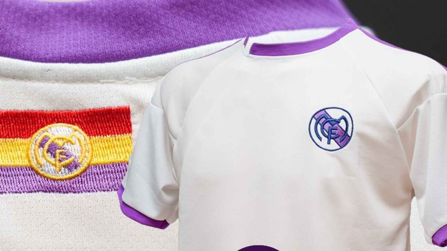 La camiseta del inexistente Real Madrid republicano.