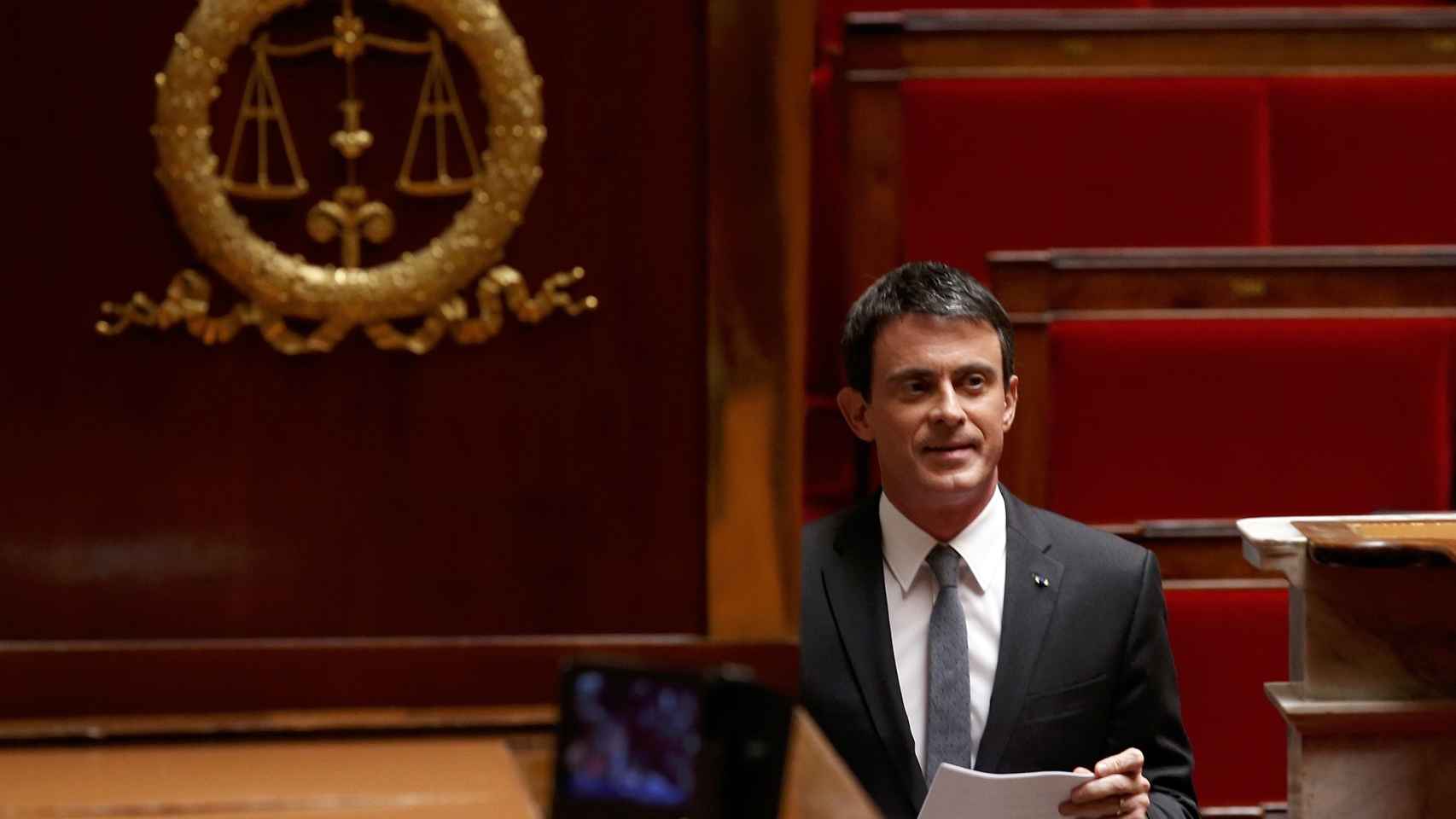 Valls, este miércoles en la Asamblea Nacional gala