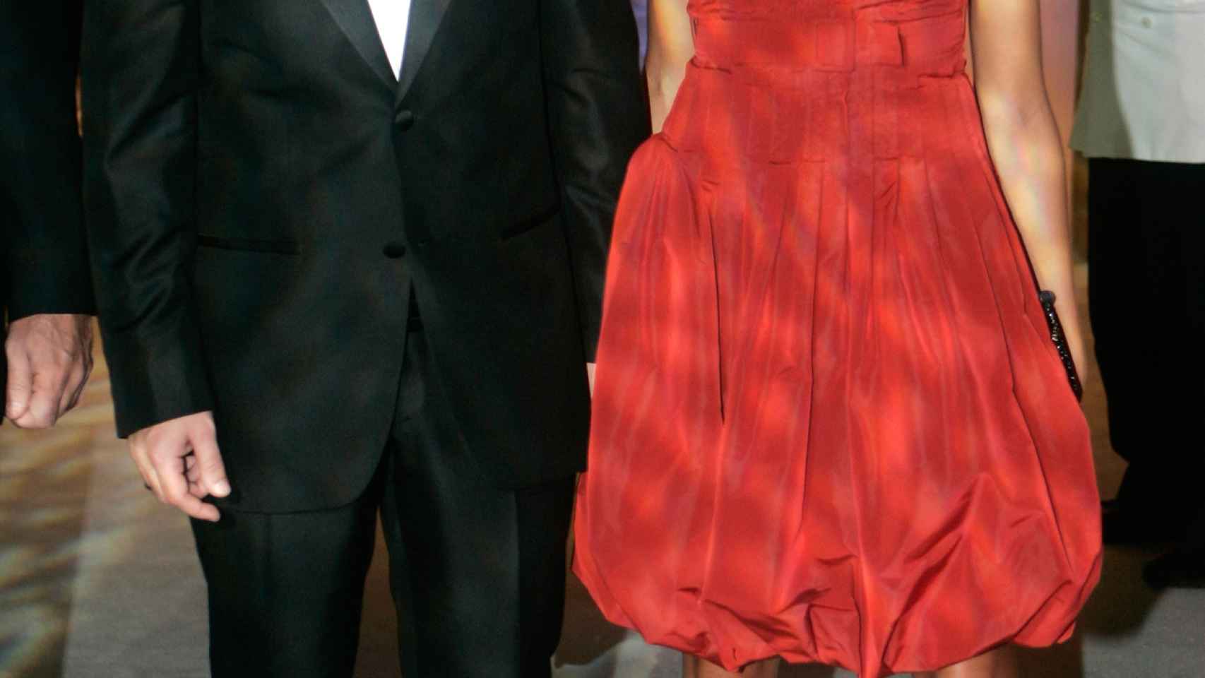 Fernando Alonso y Raquel del Rosario en la Gala de la FIA 2007
