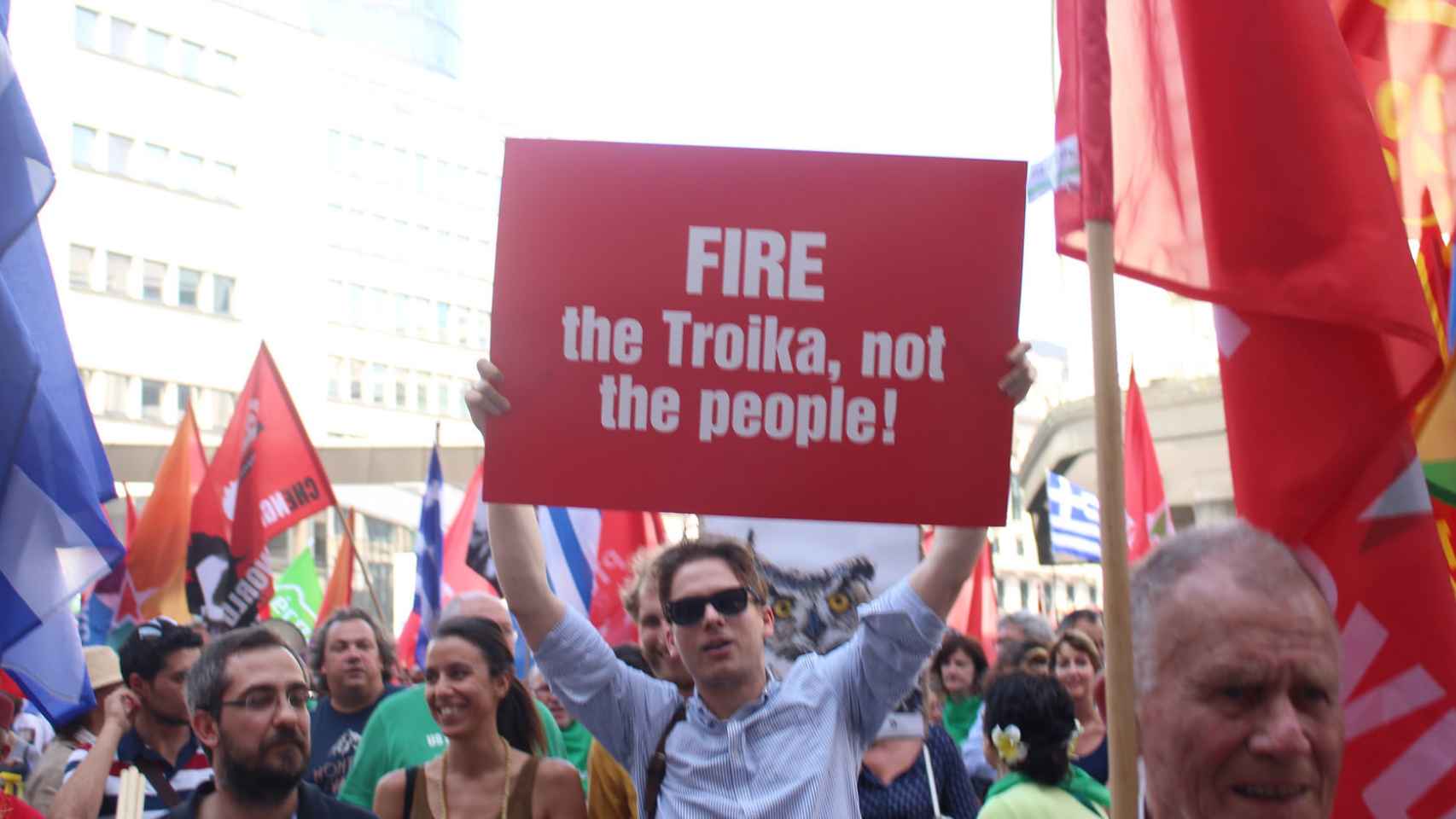 Manifestación anti-austeridad en Bruselas/Maxime De RuycK/Flickr