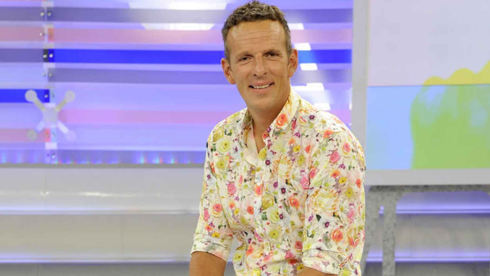 El presentador Joaquín Prat (Telecinco).
