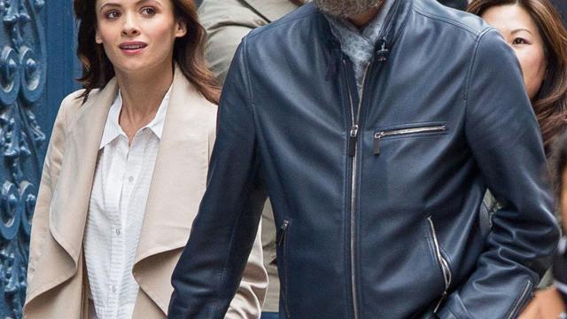 Jim Carrey y Cathriona White cuando aún eran novios