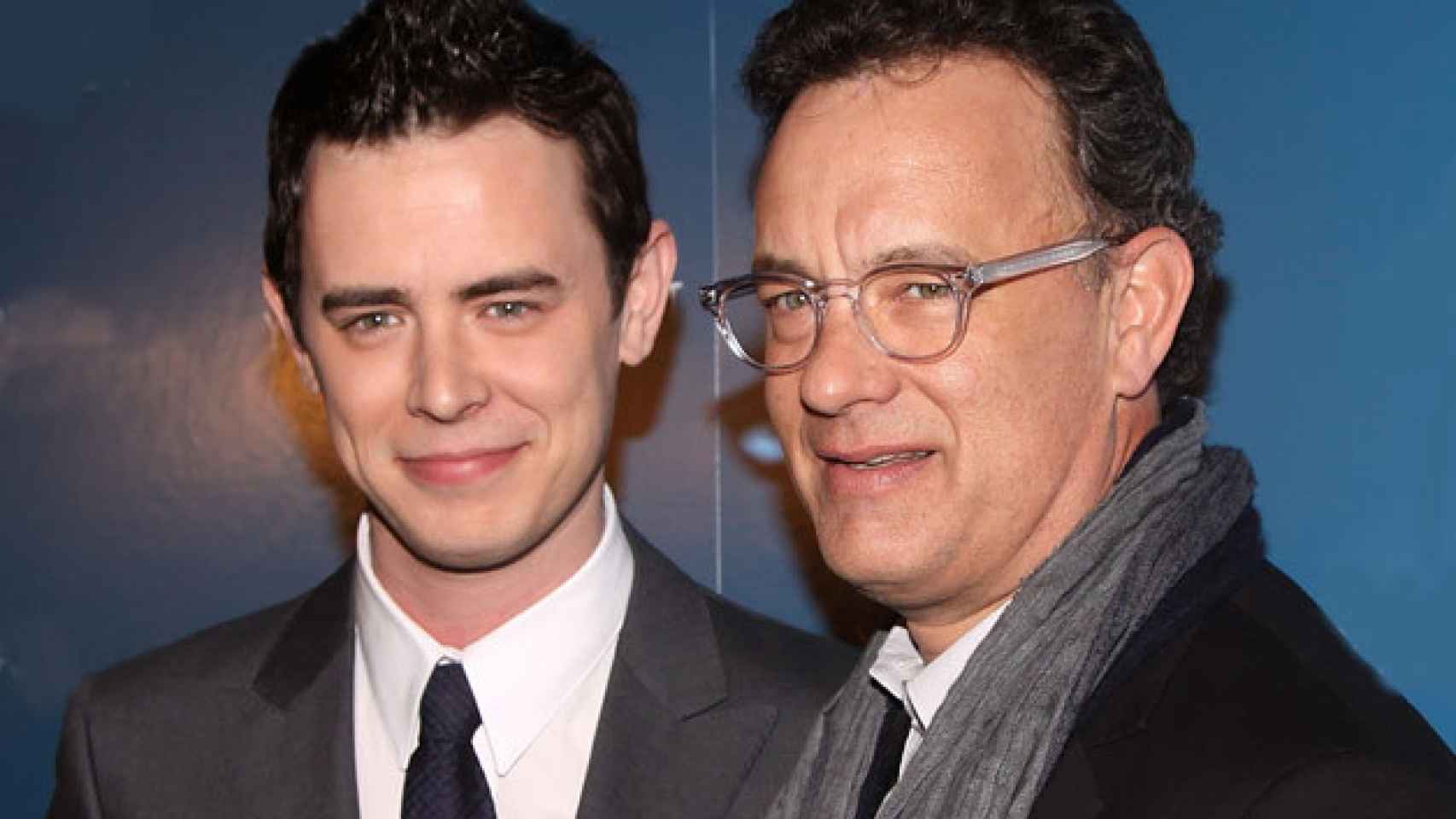 Tom y su hijo, el también actor, Colin Hanks