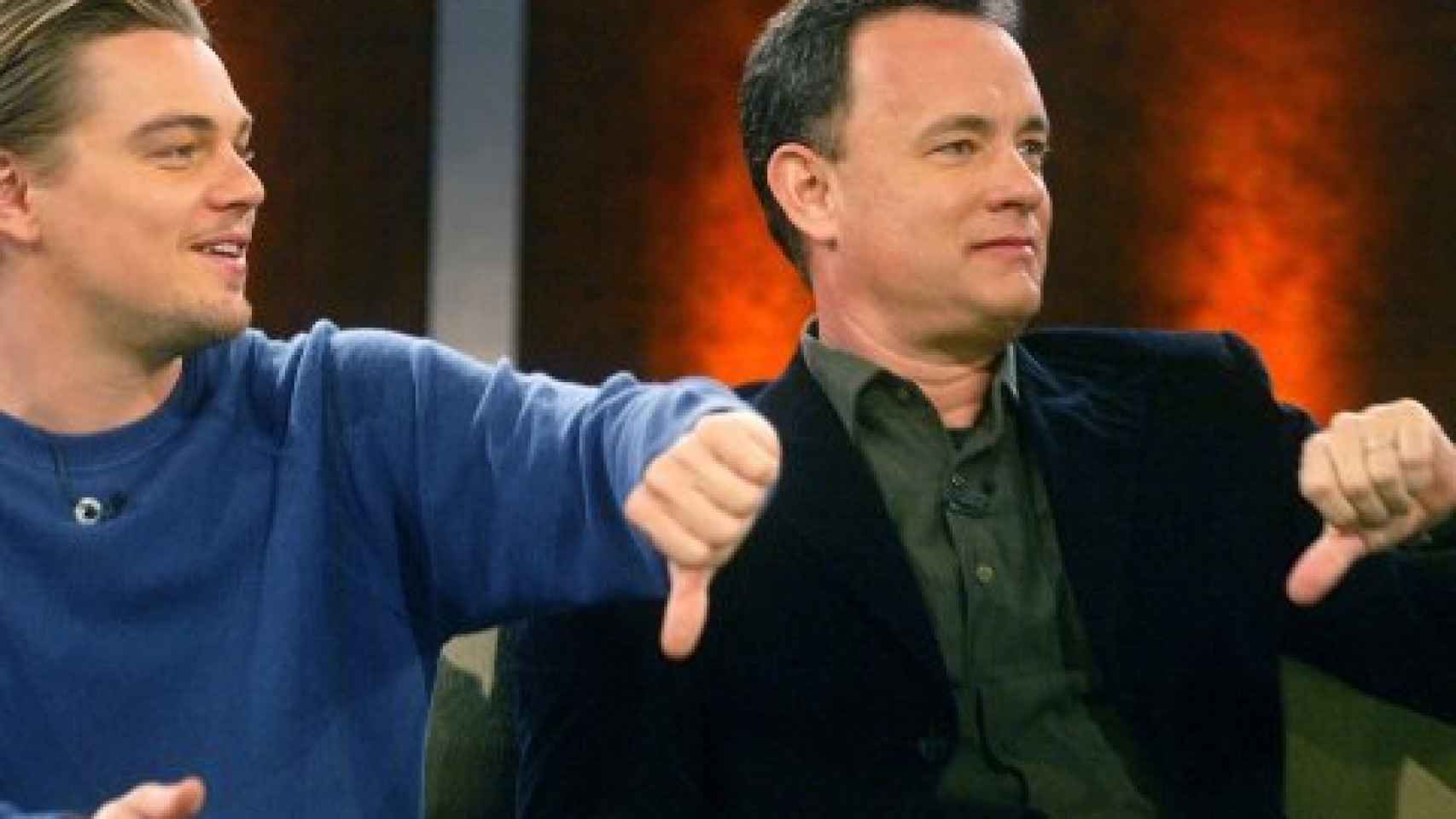 Leonardo Di Caprio y Tom Hanks compartieron protagonismo en Atrápame si puedes