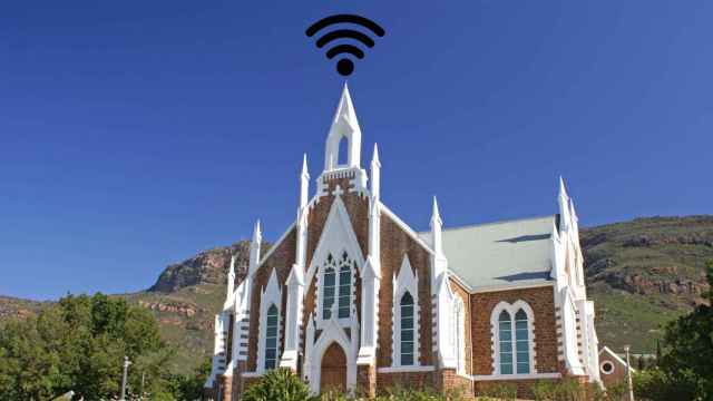 La iglesia de Piketberg, en Ciudad del Cabo.