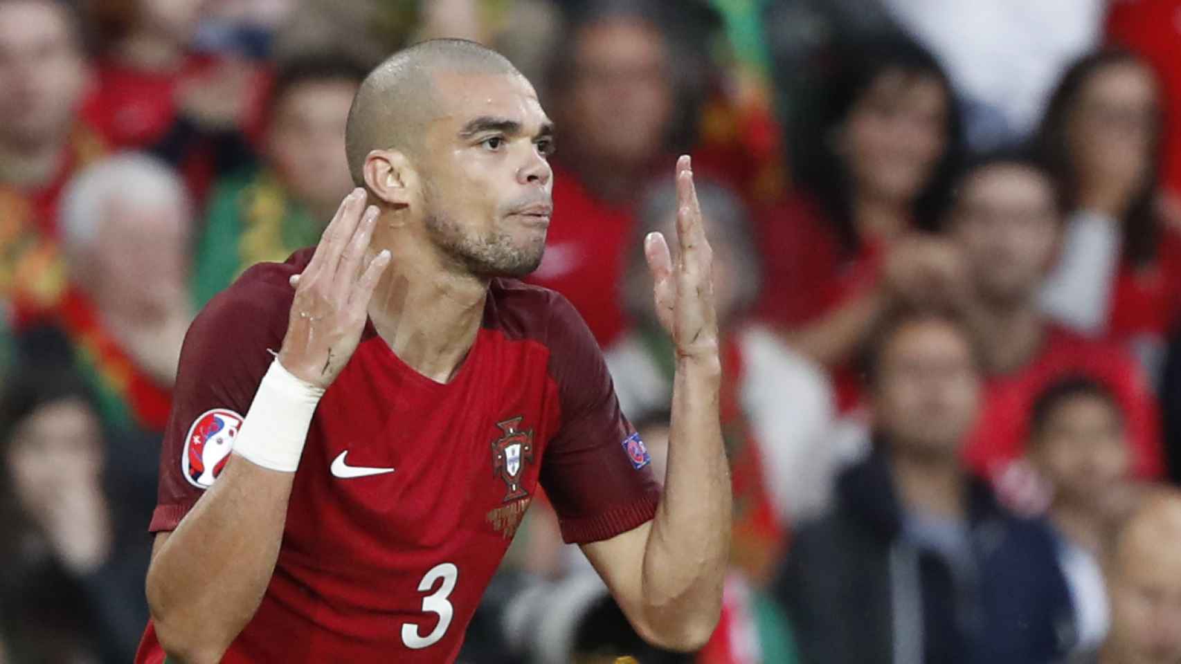 Pepe fue el futbolista de la Eurocopa con más recuperaciones.