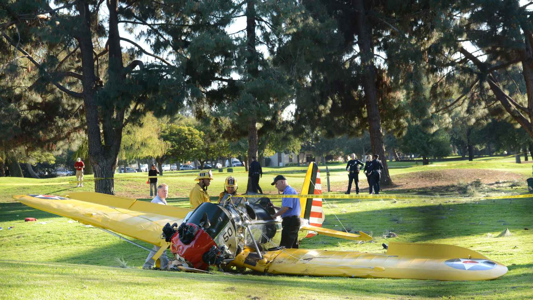 Último accidente aéreo de Harrison Ford con su avioneta