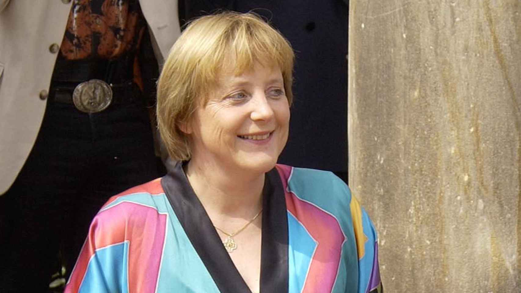 Angela Merkel un año antes de pasar por las manos de Walz.