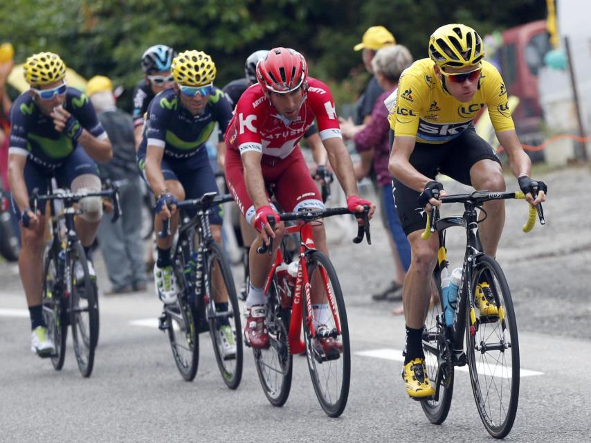 El maillot amarillo del Tour.