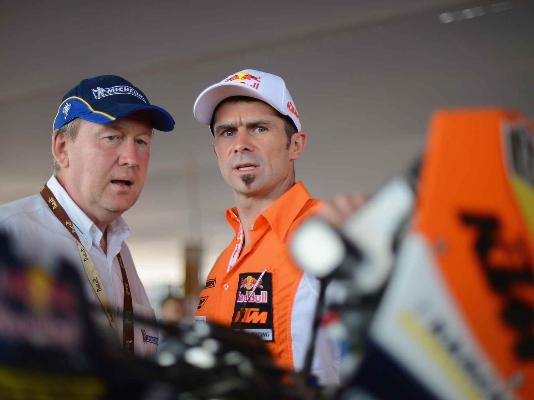 Couasnon durante el Rally Dakar 2013.