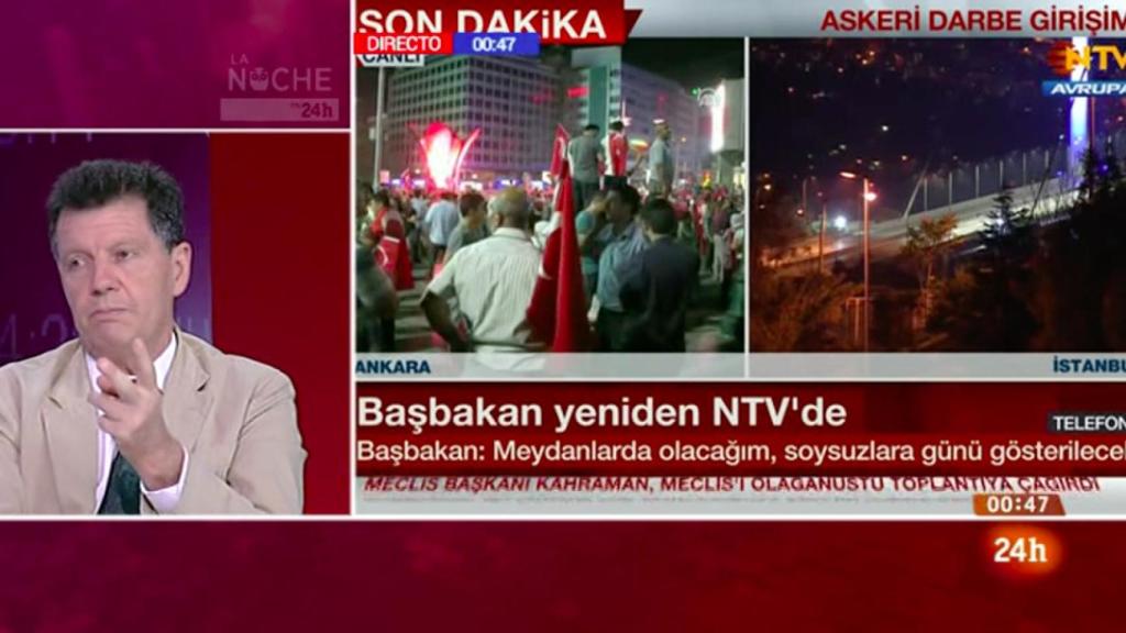Alfonso Rojo, sobre Turquía: Es normal que salgan a la calle. Hace calor