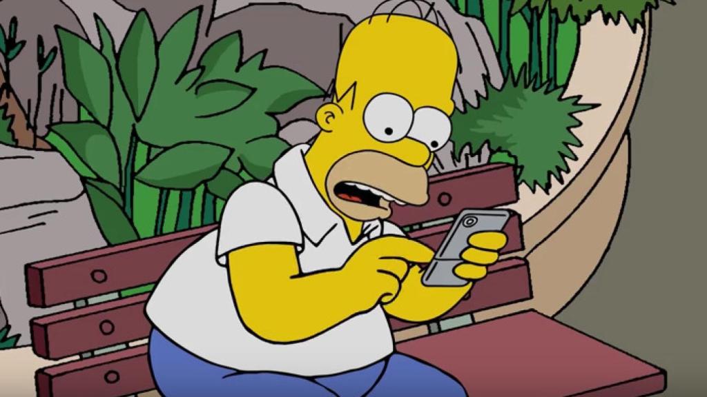 Homer Simpson se apunta a la fiebre de 'Pokémon Go'
