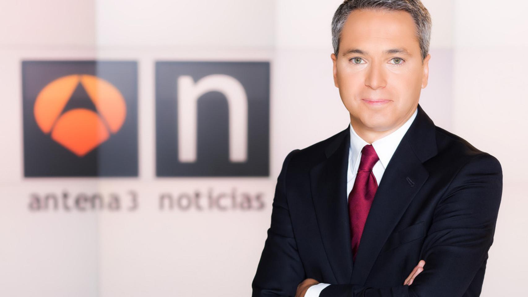 El periodista Vicente Vallés (Antena 3).