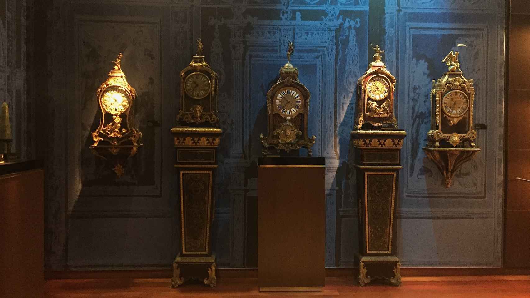 Imagen del Palacio del Tiempo con los relojes de Ruiz-Mateos.