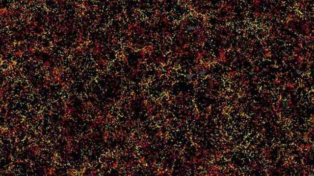 Esta imagen muestra 6.000 millones de años luz de ancho.