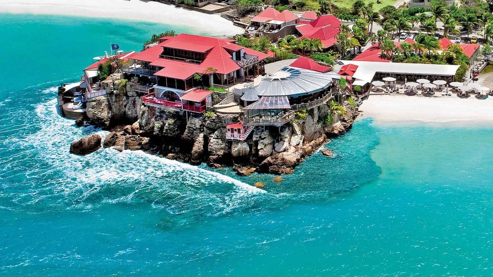 El hotel de lujo en el Caribe de los padres del novio