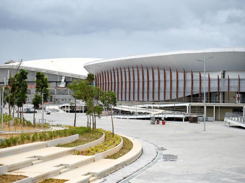 El Arena Carioca 3 junto al velódromo olímpico.