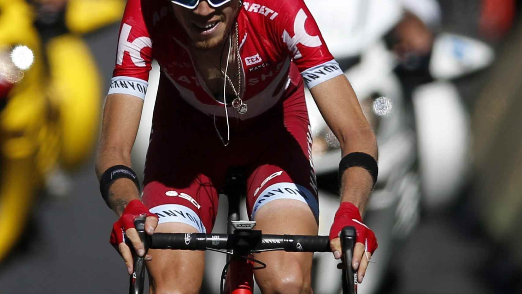 Zakarin gana su primera etapa en el Tour de Francia.