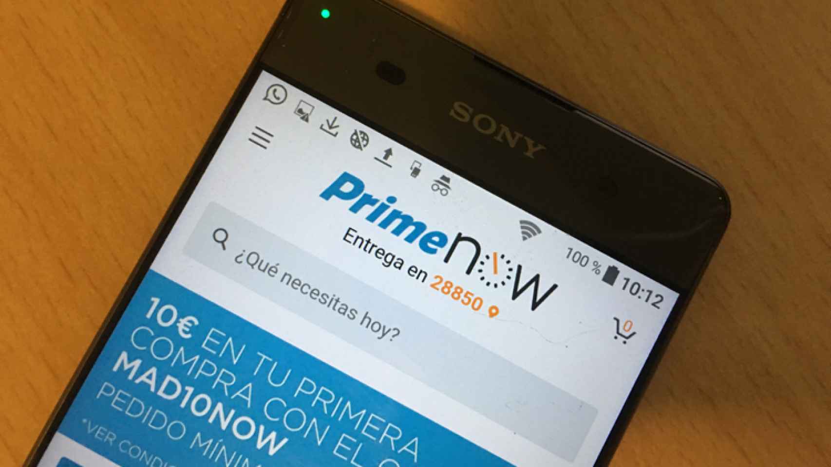 Amazon Prime Now, recibe tus pedidos gratis en dos horas