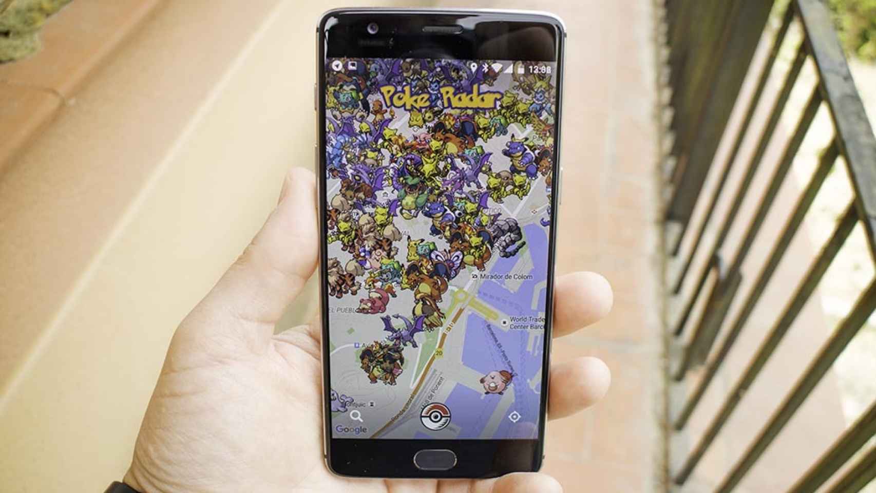 Encuentra todos los Pokémon poniéndolos sobre el mapa con Poke Radar