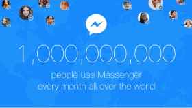 Facebook Messenger alcanza los 1000 millones de usuarios