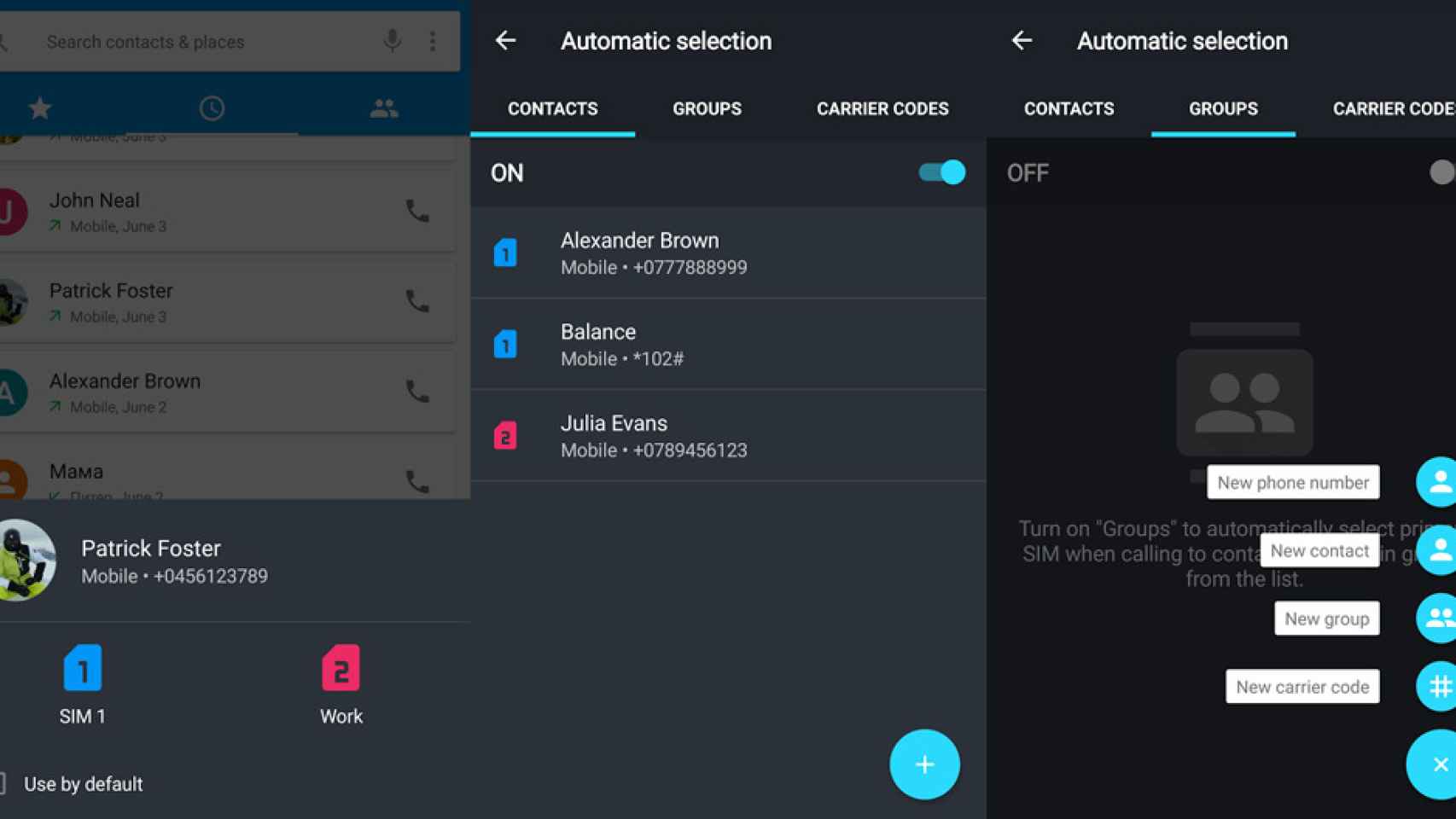 DualSim Selector, una aplicación ideal para móviles Dual SIM
