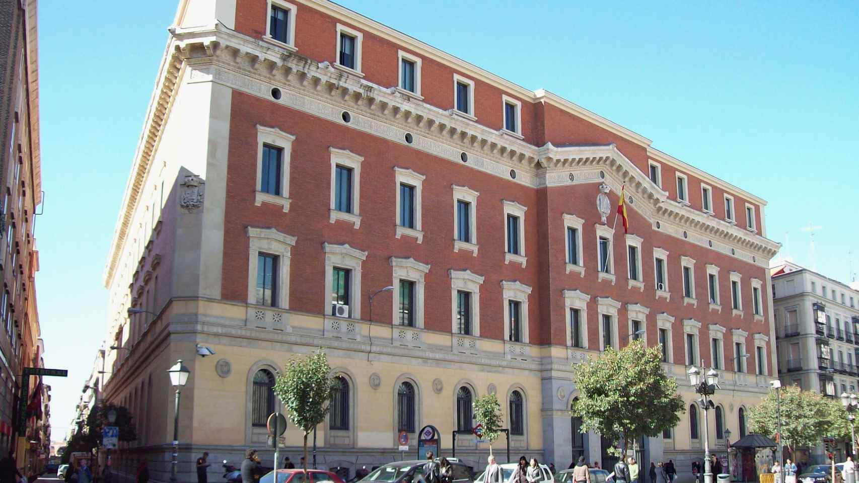 Sede del Tribunal de Cuentas en el centro de Madrid