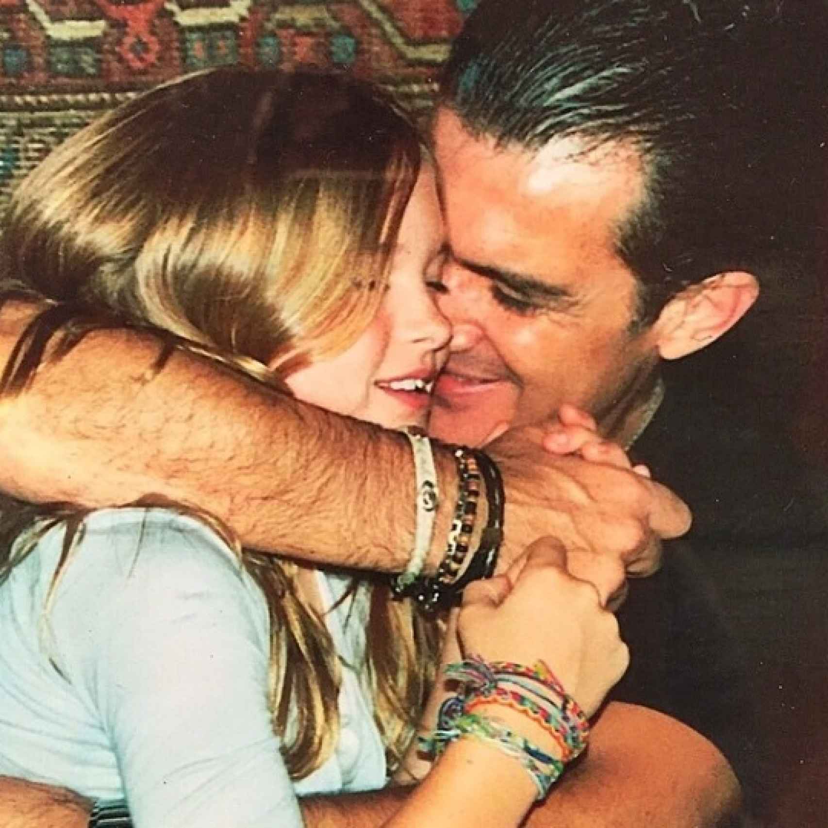Antonio Banderas junto a su hija Stella del Carmen.
