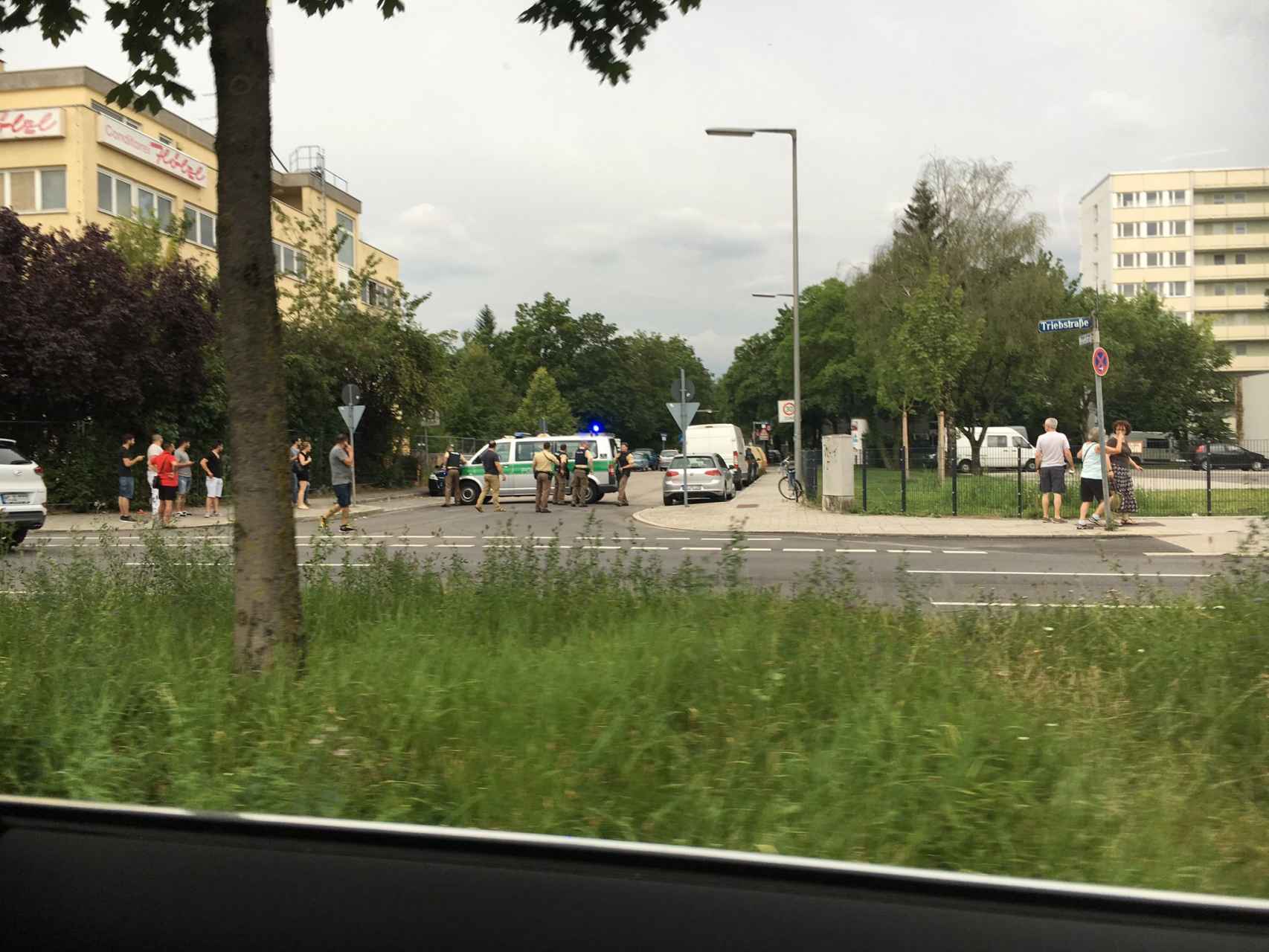 Imágenes de la policía en Múnich