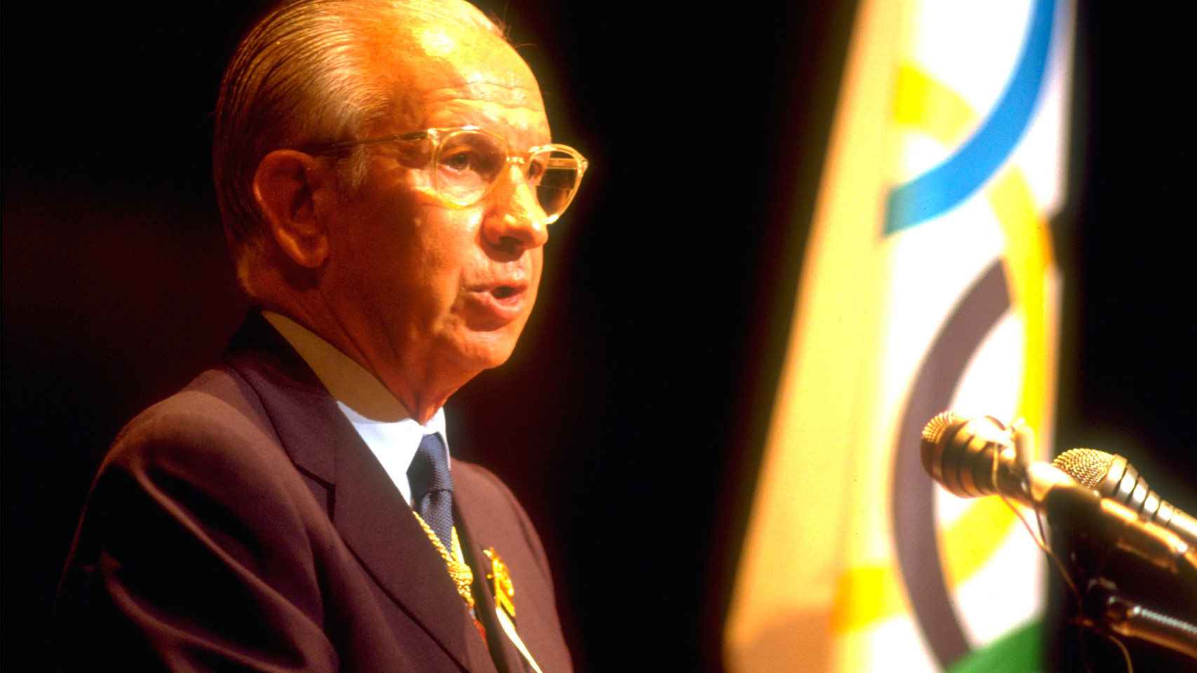 Juan Antonio Samaranch en una foto de archivo de 1988.