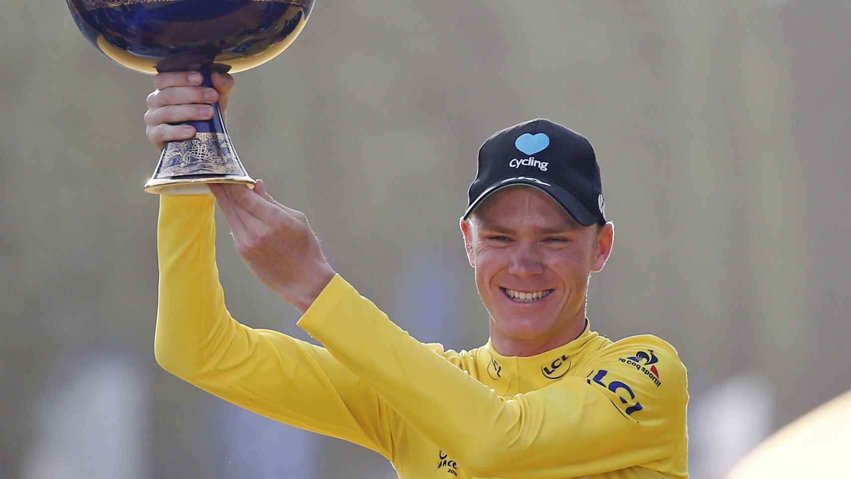 Chris Froome, campeón del Tour 2016.