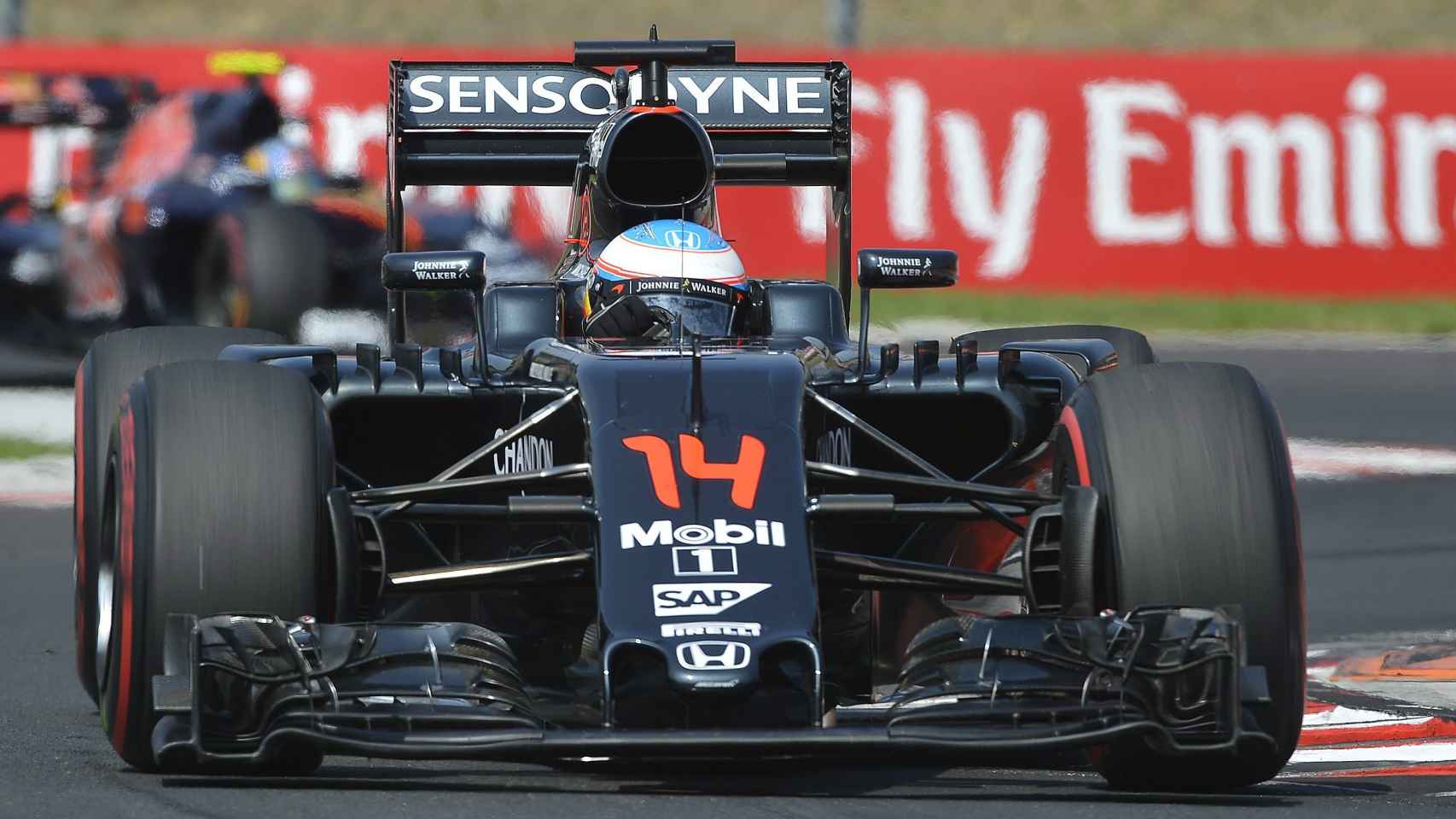 Alonso en Hungría, uno de sus circuitos fetiche.