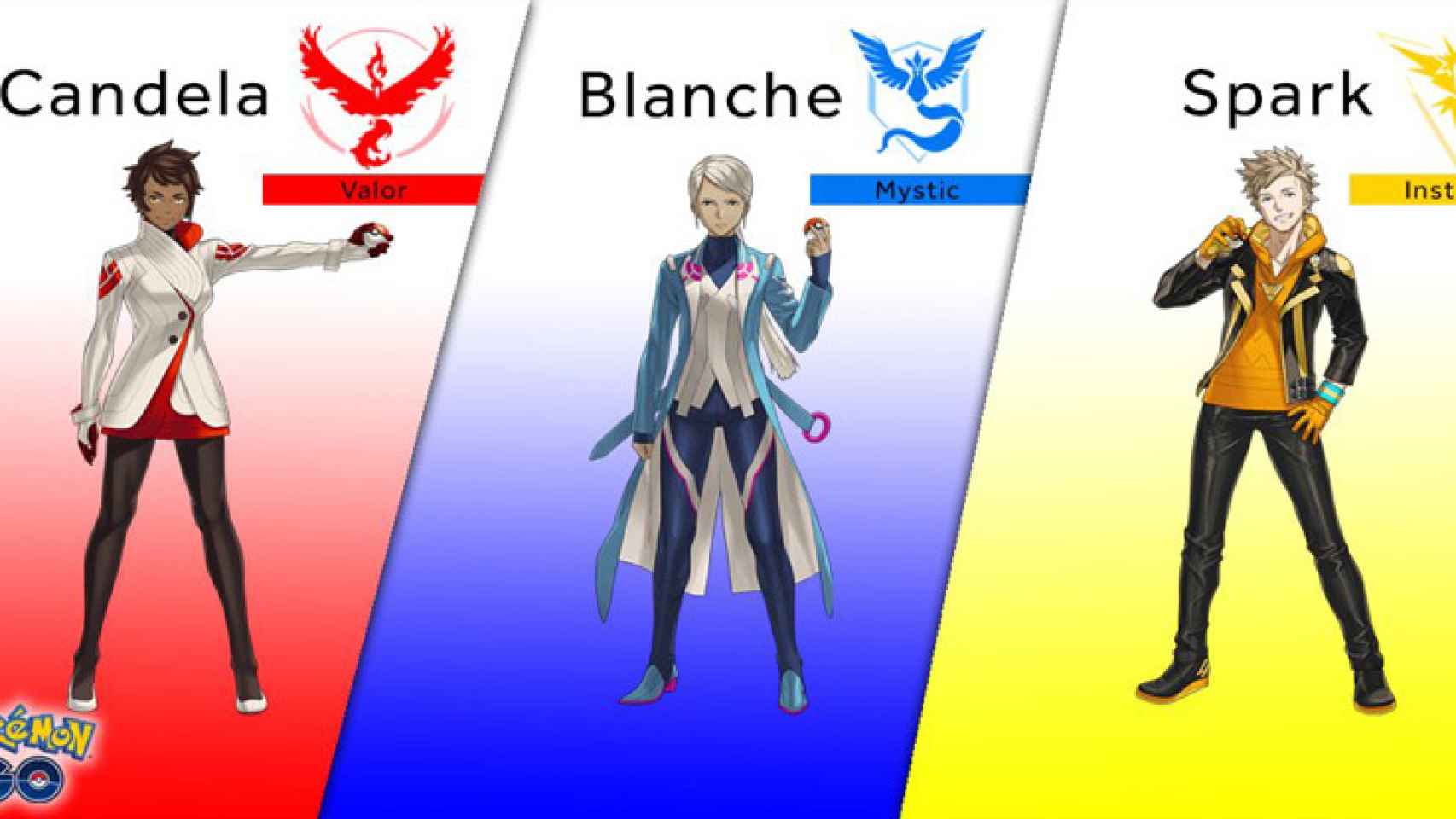 Los líderes de los equipos de Pokémon GO