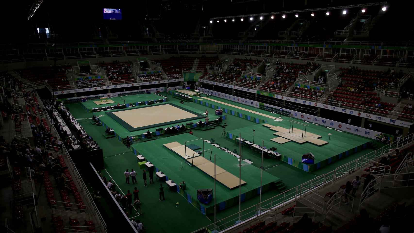Interior del Arena Olímpica de Río