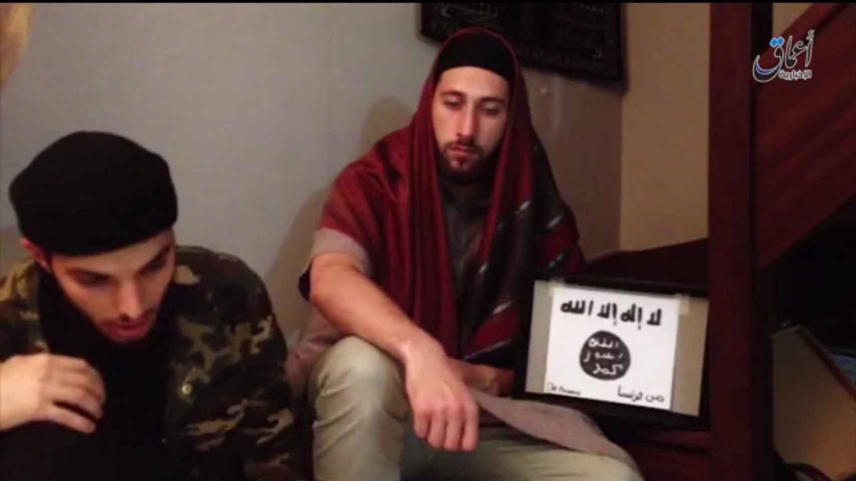 El grupo terrorista Estado Islámico asegura que estos son los dos hombres que atentaron en una iglesia de Normandía.