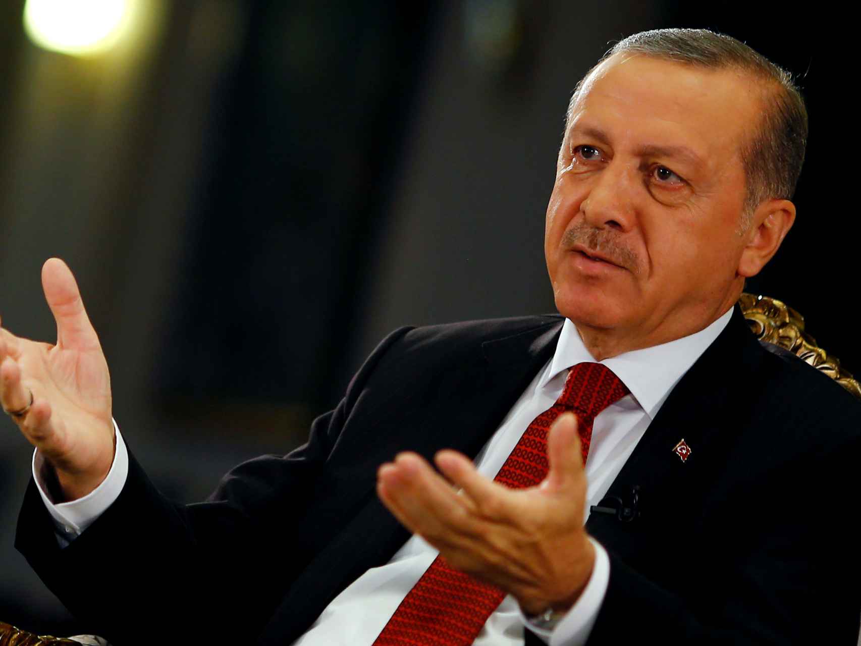 El presidente de Turquía, Erdogan.