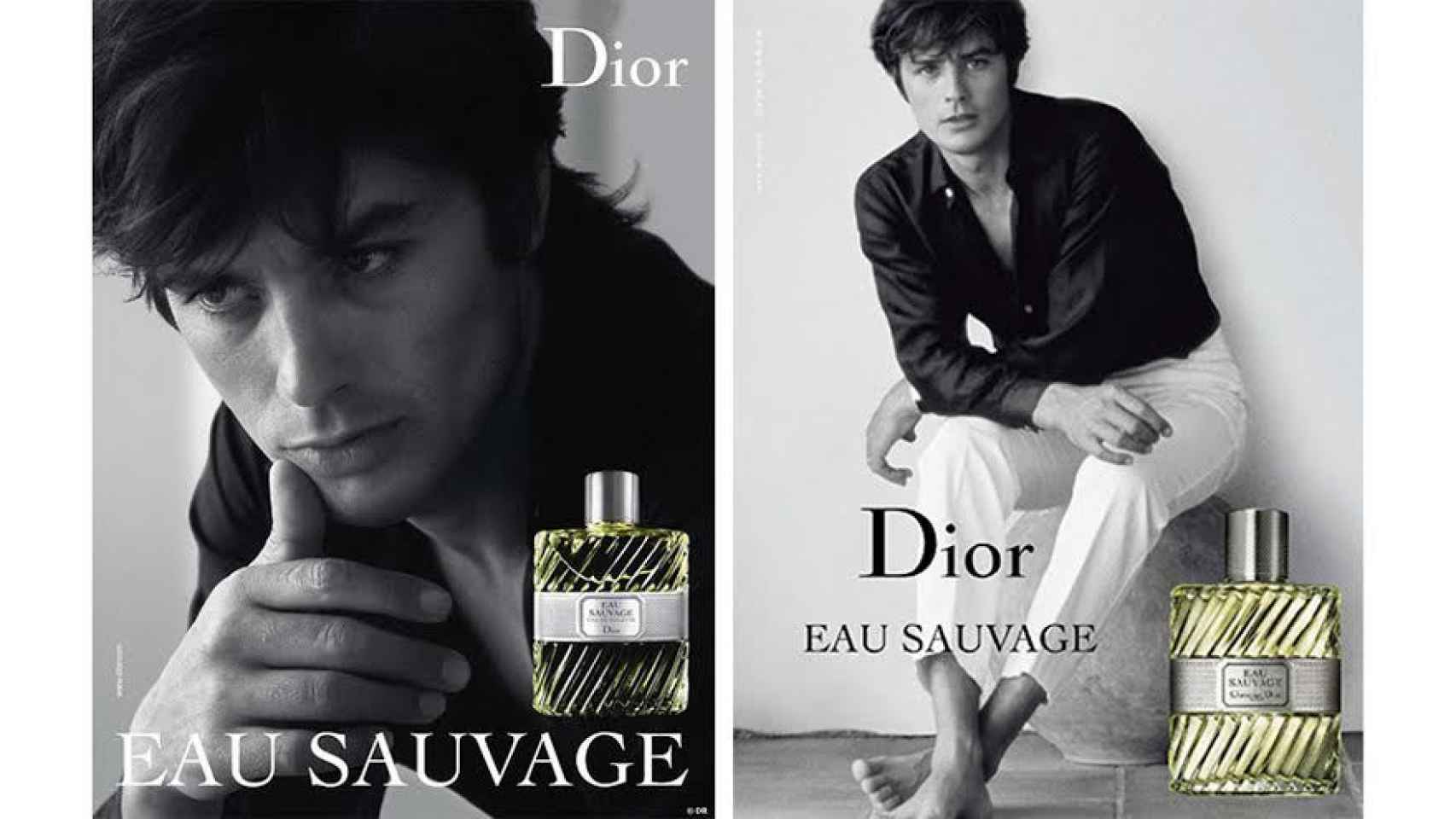 El hijo de Alain Delon ha sustituido a su padre como imagen del perfume.